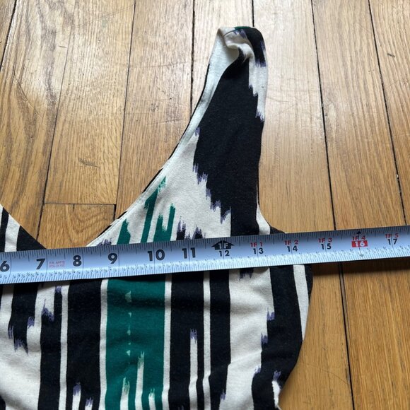 Anthropologie Vanessa Virginia Size S Black & White Talassemtane Ikat Maxi Dress - Picture 5 of 16